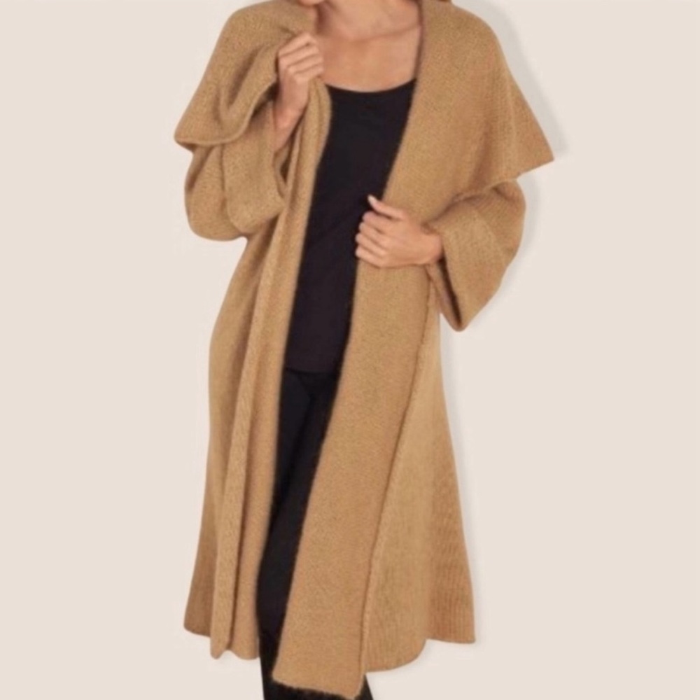 Soft Surroundings wool mohair cardigan